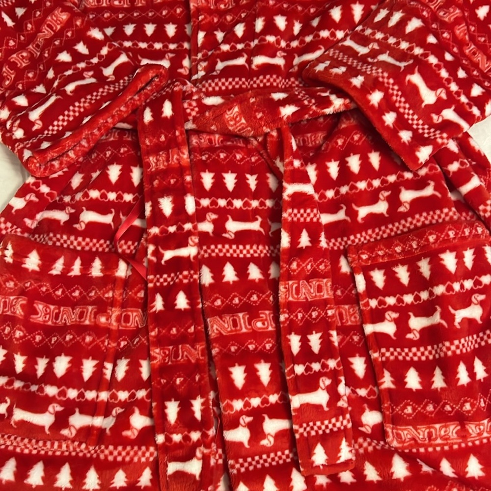 NWT PINK Fleece Robe - Picture 3 of 5